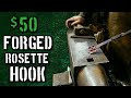 Forging a $50 Rosette Hook (Blacksmith Projects to Sell)