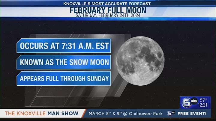 Starwatch: February Full Moon takes place this weekend - DayDayNews