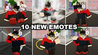 ALL 10+ NEW EMOTES in Jujutsu Shenanigans! (SATURDAY UPDATE) [ROBLOX] screenshot 1