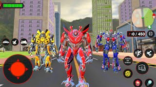 trò chơi Ô tô siêu RoBot biến hình * Supercar Robot transformer Game Android iOS Gameplay screenshot 1