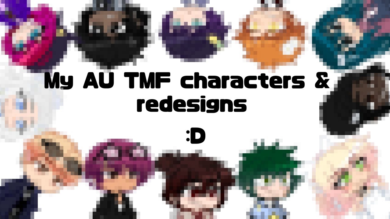 Tmf First Designs My TMF redesigns | Please watch till the very end, important AU ...