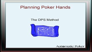 Poker Thought Process - How to Plan Your Hands Like a Pro