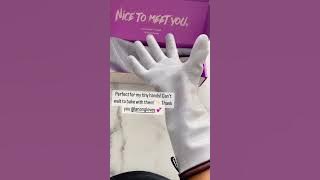 LANON Heat-resistant Liquid Silicone Gloves Unboxing Experience @huongrycookies
