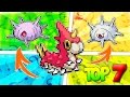 TOP 7 MÉTODOS DE EVOLUCIÓN MÁS EXTRAÑOS en POKÉMON