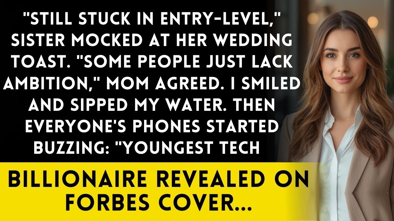 Sister Called Me 'Entry Level Forever' At Her Wedding   Then My Forbes 30 Under 30 Cover Dropped