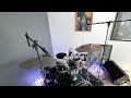 Experimental drums  loops recording in home recording studio 6