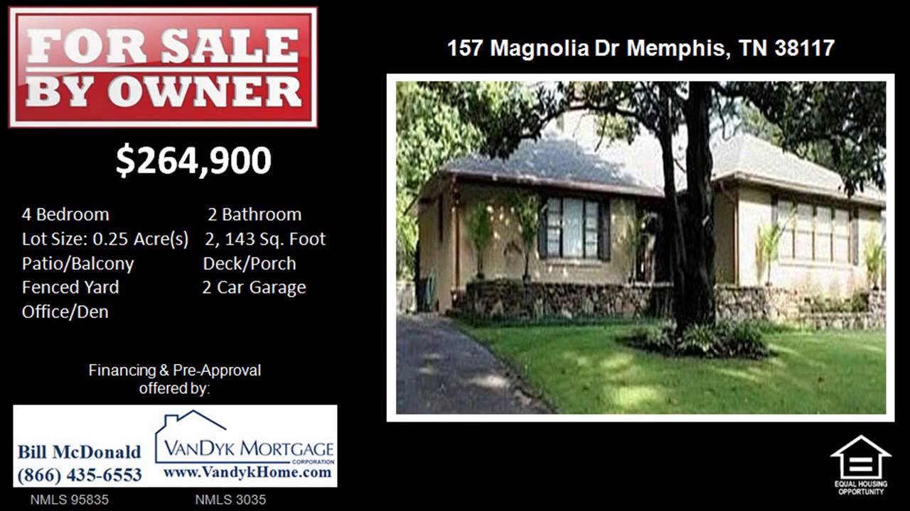 4 Bedroom House for Sale in Magnolia Hills Subdivision Memphis TN YouTube