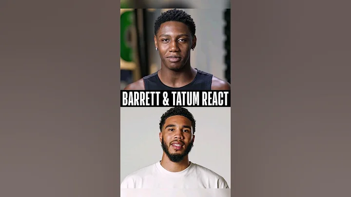 Tatum & RJ Barrett REACT to their Game Winners on eachother!👀 #shorts - DayDayNews