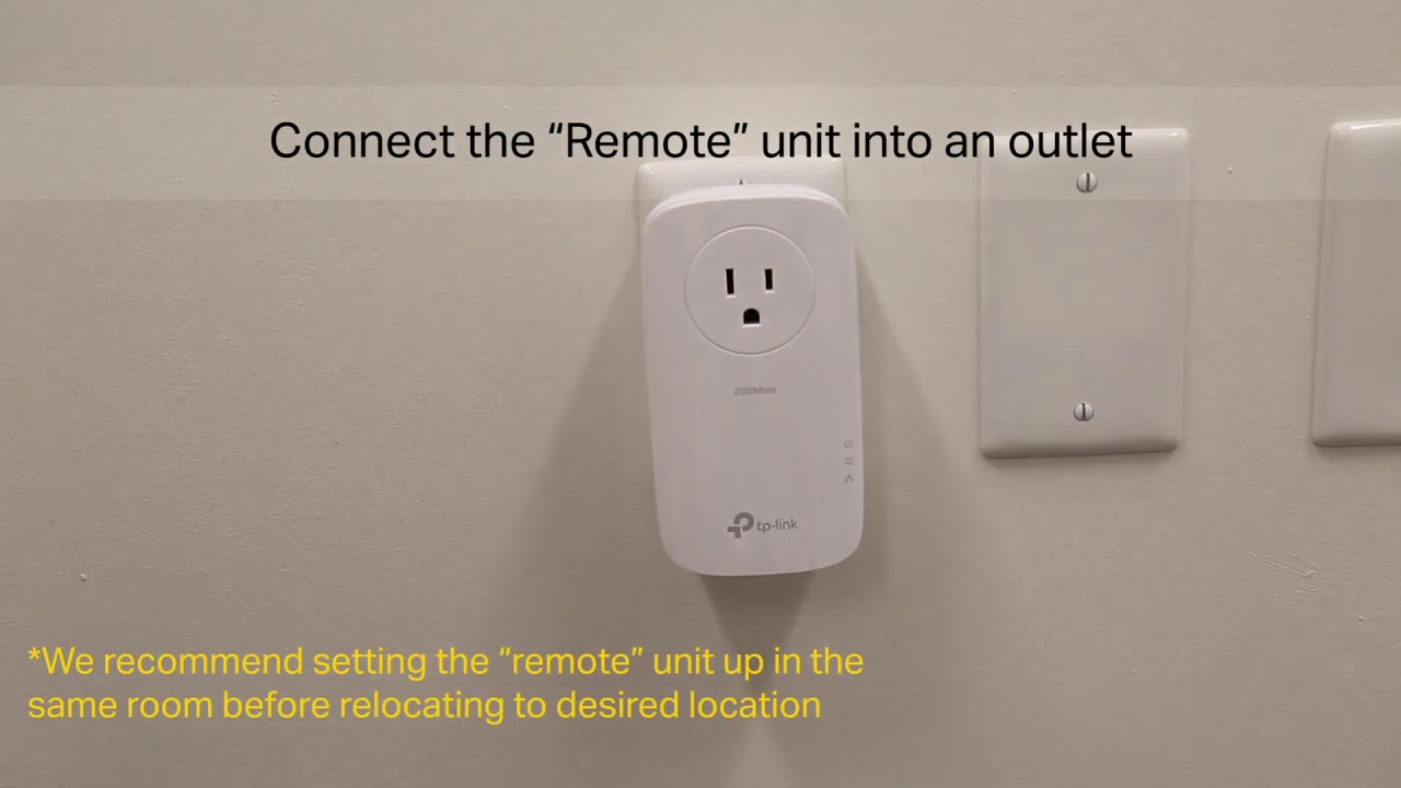 How to setup and use a TP Link powerline adapter kit YouTube