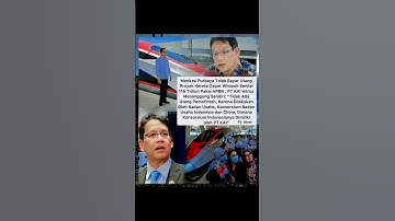 menkeu tolak bayar utang proyek kerata #beritaviral #menkeu #utang #keretacepat #jokowi #trending