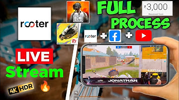 Rooter Par Live Stream Kaise Kare 😍 Rooter Live Dtream Earn Money 🤩 Rooter Live Stream Bgmi