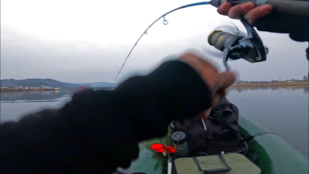 厳寒期より追い続けていた大型草食魚がルアーで釣れたよ！