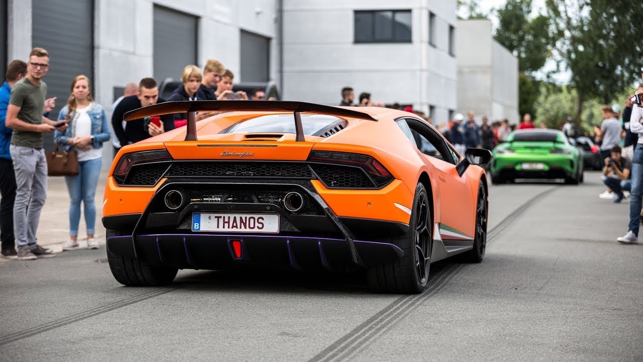 Lamborghini Huracan Exhaust Sound Compilation HD