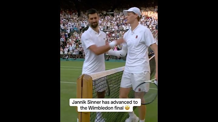 No. 1 Sinner defeats No. 6 Djokovic 👏