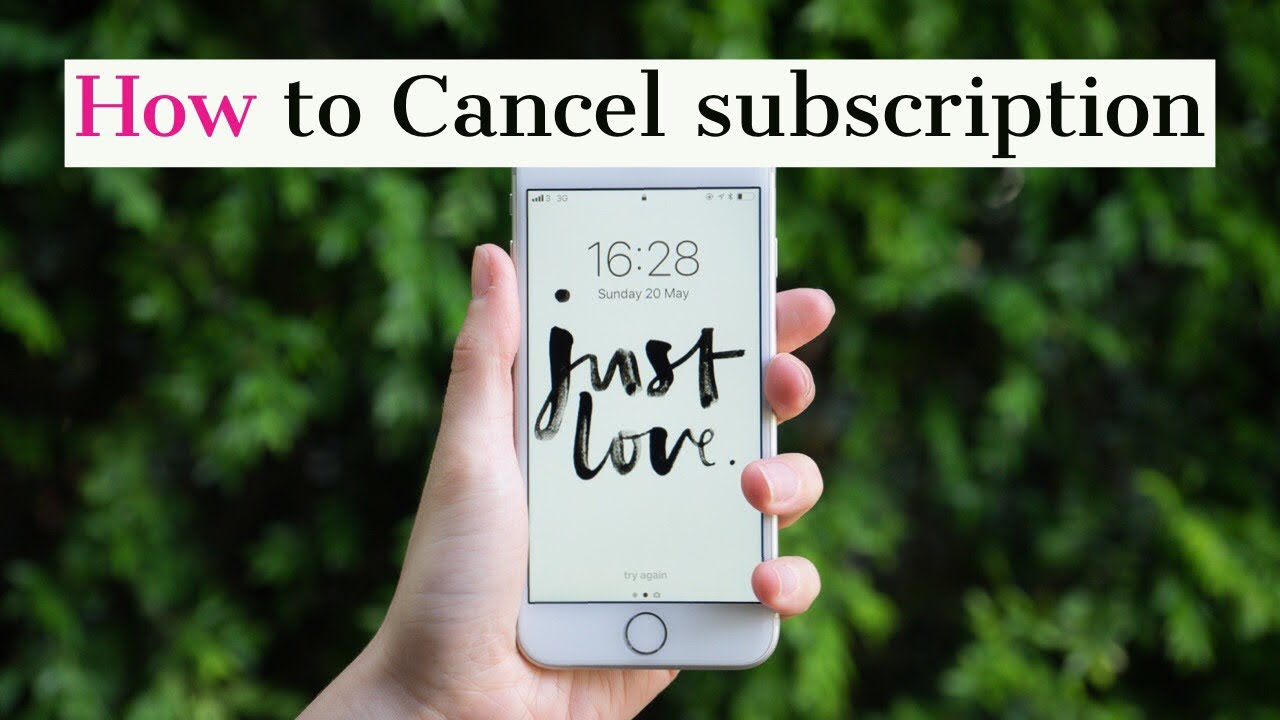 How to Cancel a Subscription on iPhone iPad (quickly!)Tinder������ - YouTube