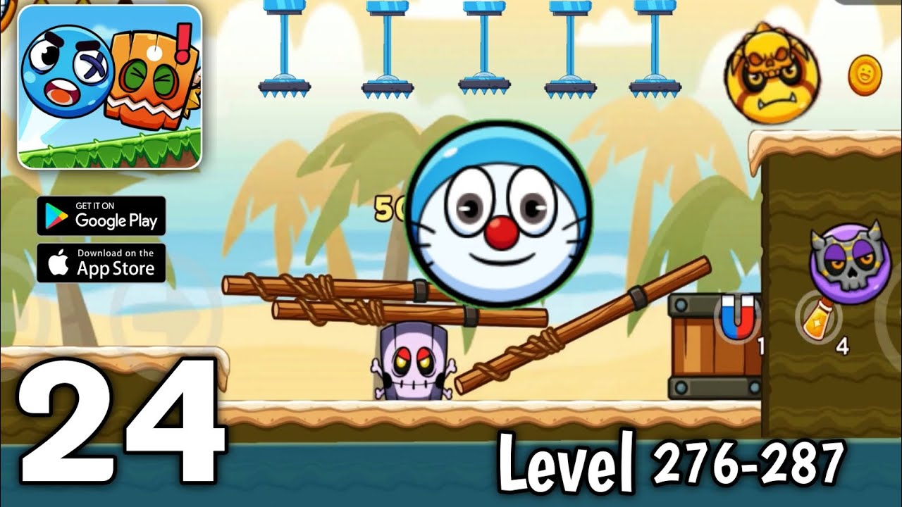 Ball V - Red Boss Challenge-Ball World Red Bounce & RollGameplay Walkthrough Part 24 (Android,iOs)