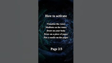 Astral protection Learn to activate the runes safely on my course