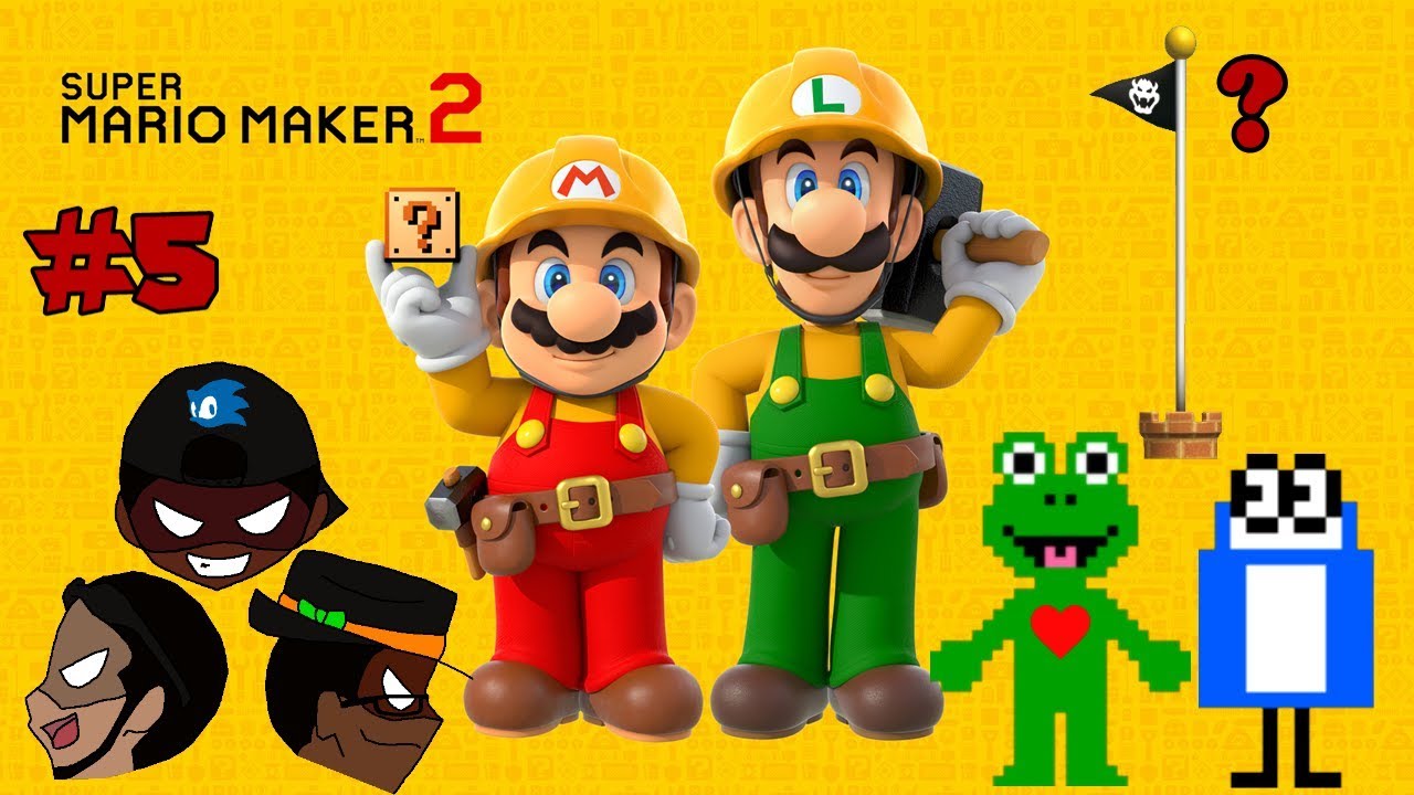 Super Mario Maker 2 - Part 5 | The Tale Of Soundfrog's Love! - YouTube