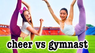 GYMNAST vs CHEERLEADER image