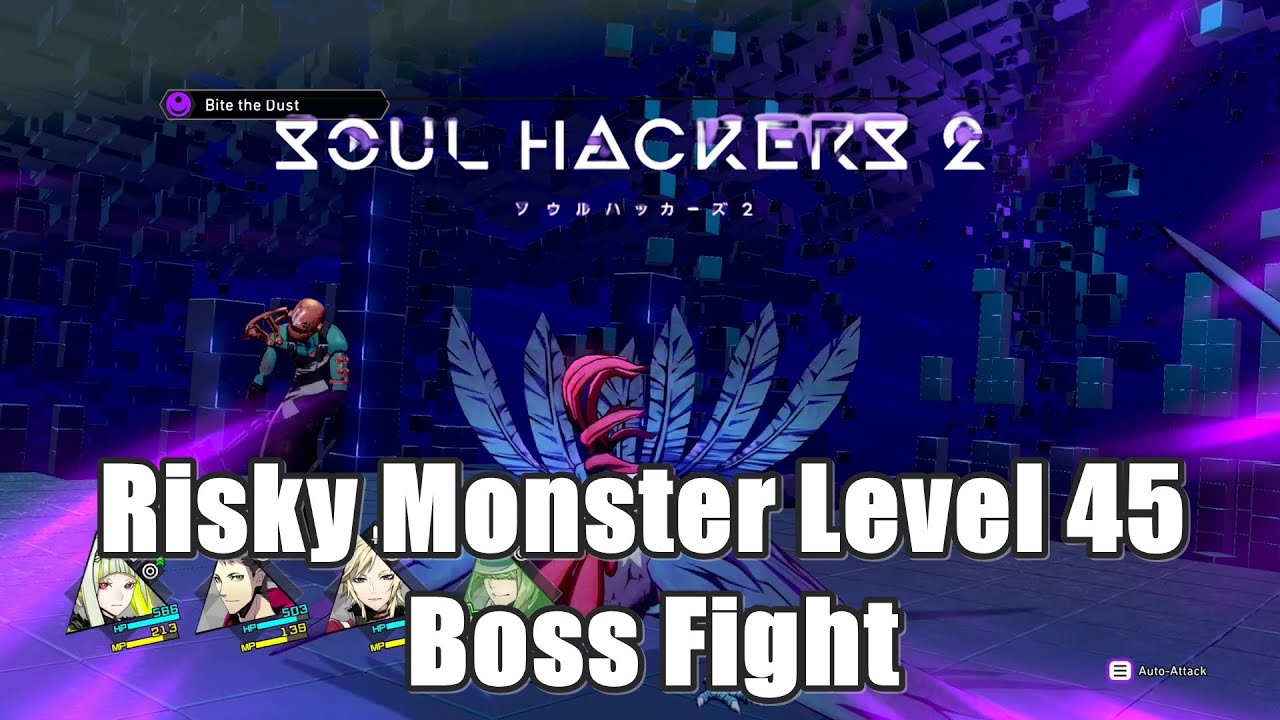 Soul Hackers 2 - How to beat bosses WITHOUT levelling up