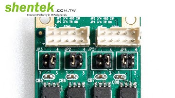 2 port RS422 RS485 Mini PCIe PCI Express Card 4 Wire RS 485 RS 422 600W Surge shentek 52016