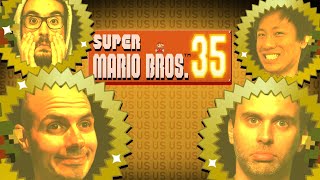 Mario als Battle Royale: Fabian vs. Gregor vs. Ilyass vs. Viet | Super Mario Bros 35