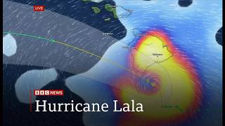 Weather Events - Hurricane Lala bearing directly towards Hawaii (USA) 16/Aug/2026