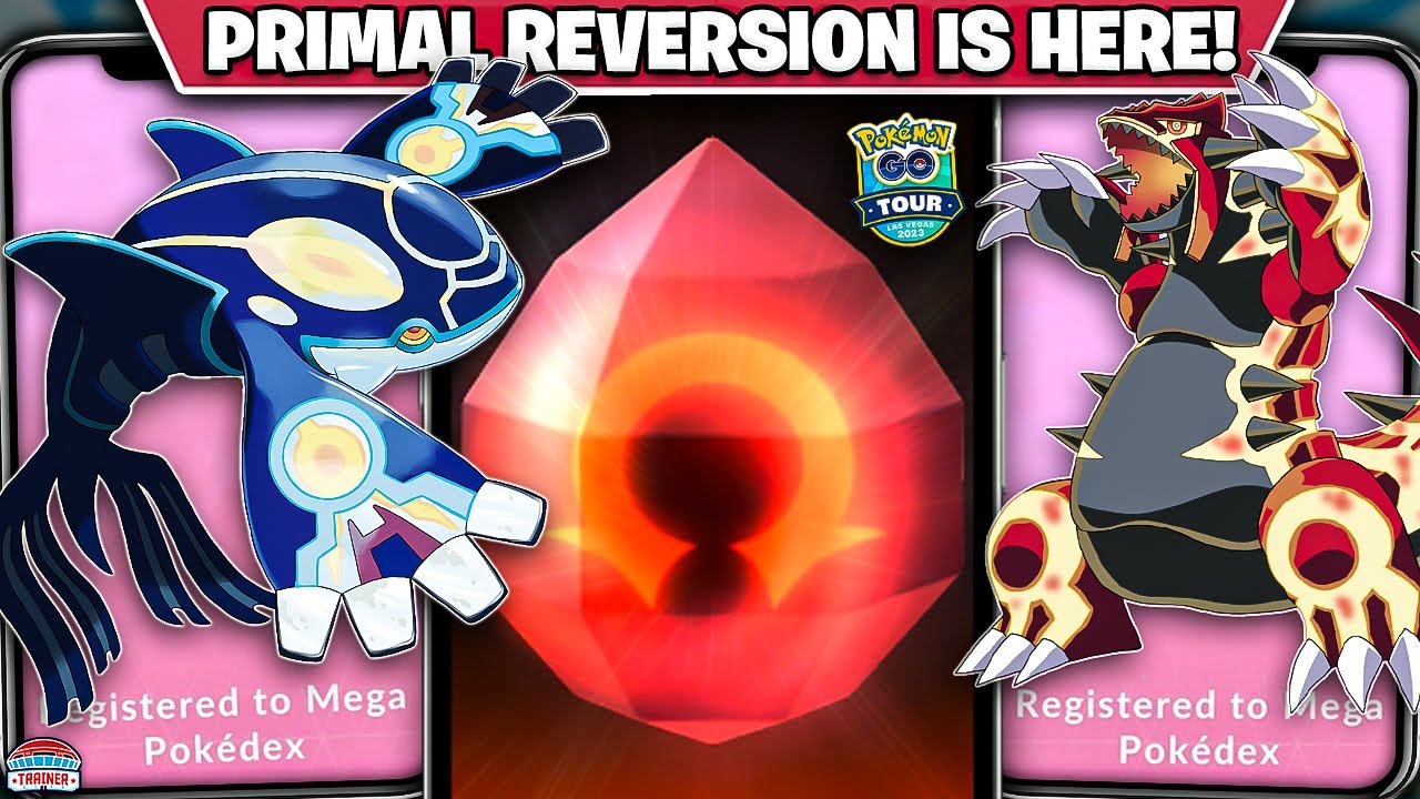 How Groudon and Kyogre's Primal Reversion works in Pokémon GO: all the  details - Meristation