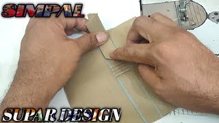 How to make design for safari suit