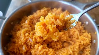 The steps to making the perfect Mexican Rice | Mexican Red Rice Recipe