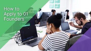 How To Apply to 01 Founders - London
