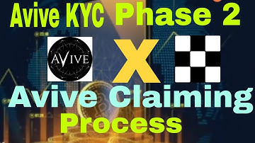 Avive KYC Phase 2 Verification।। Avive token withdrawal update।।
