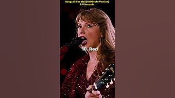 Ai ranked TS albums! #taylornation #taylorswift