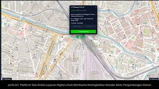 ⚠️ PerfX menghadirkan Uptime Monitoring dalam bentuk visualisasi Maps