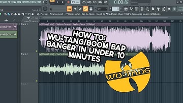 Making a Wu-tang/Boom Bap Type Beat | FLStudio Beginner tutorial