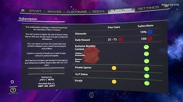 Atom Universe free subcription glitch-subcription date saids 1970