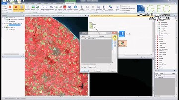 Two Minute Tip - Create an NDVI in ERDAS IMAGINE - featuring the Spatial Modeller and Landsat 8