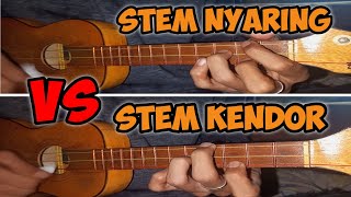 STEM NYARING VS STEM KENDOR || MANA YG LEBIH COCOK BUAT MELODI⁉️