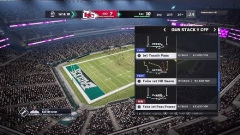 Madden 21 : Gun Y Stack Off - Jet Scheme (Spread)
