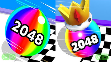 Ball Run 2048 Vs Ball Merge 2048 Android iOS Mobile Gameplay Walkthrough 28680