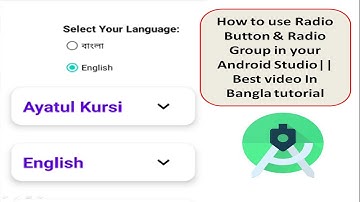 How to implement android studio Radio Button