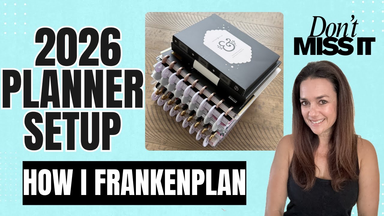 2026 Planner Set Up [How To Frankenplan Five Planners into One!] - YouTube
