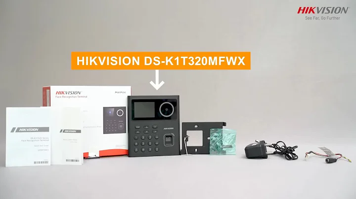 Hikvision DS-K1T320MFWX Face Recognition Terminal | Unboxing & Features Overview