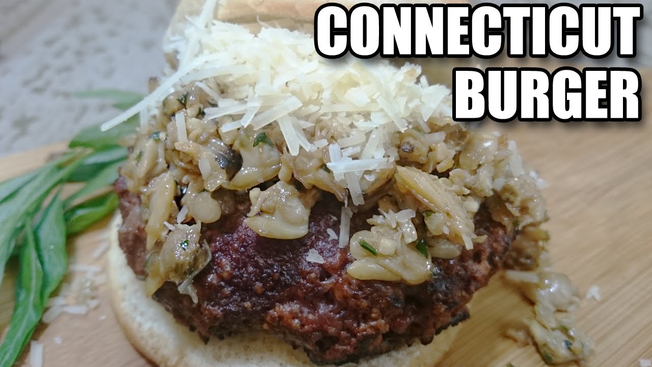 Connecticut White Clam Burger Recipe Episode 219 YouTube