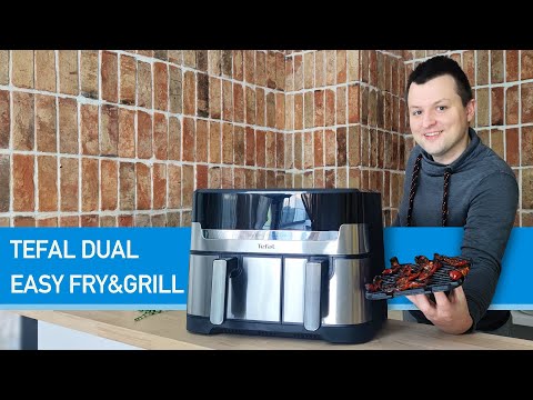 Sprawdzam najbardziej POŻĄDANĄ FRYTKOWNICĘ 🍟 Szczera opinia o Tefal Dual Easy Fry&Grill EY905D