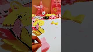 How To Make Paper Bow ||  easy Paper  bow DIY ||shorts || paperbow