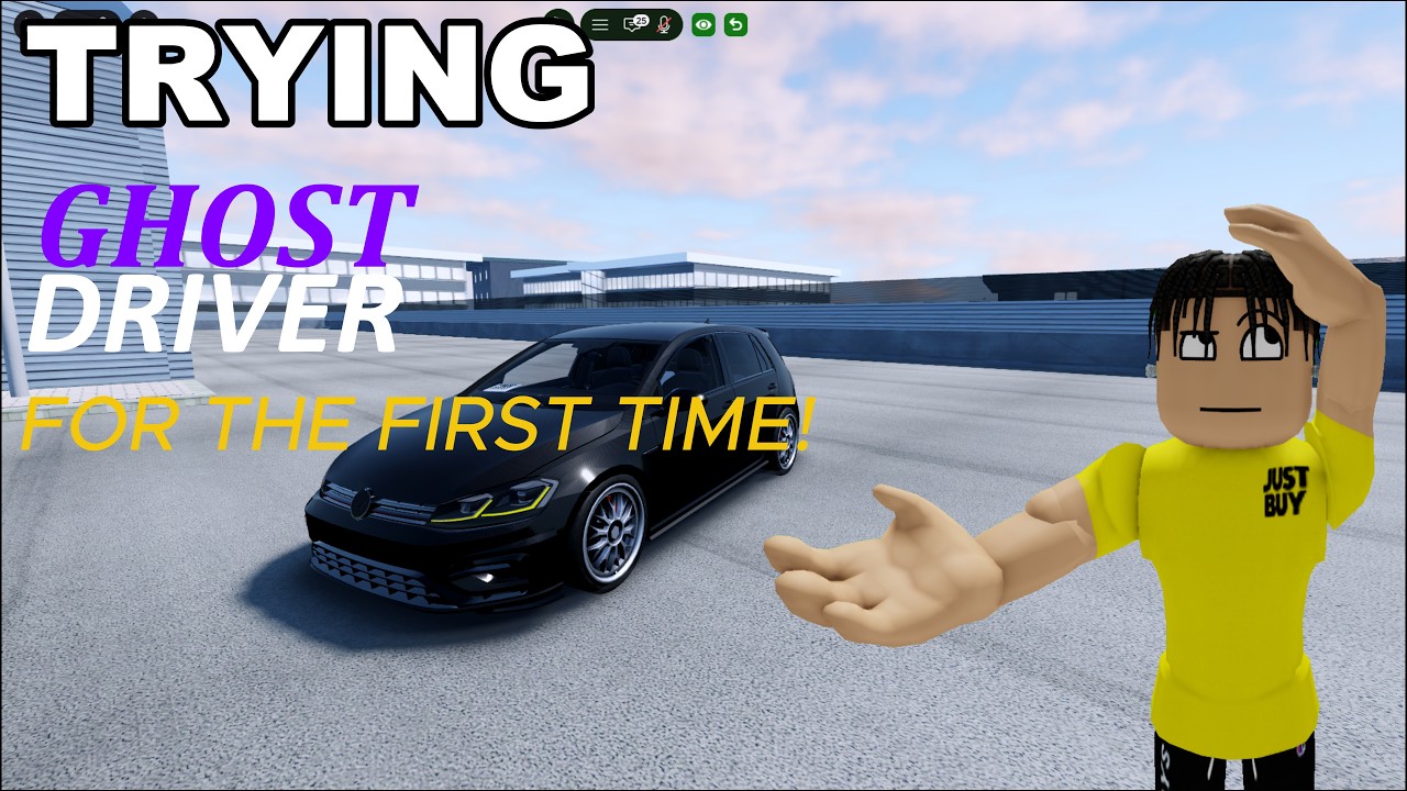 YouTube thumbnail for a first Ghost Driver session