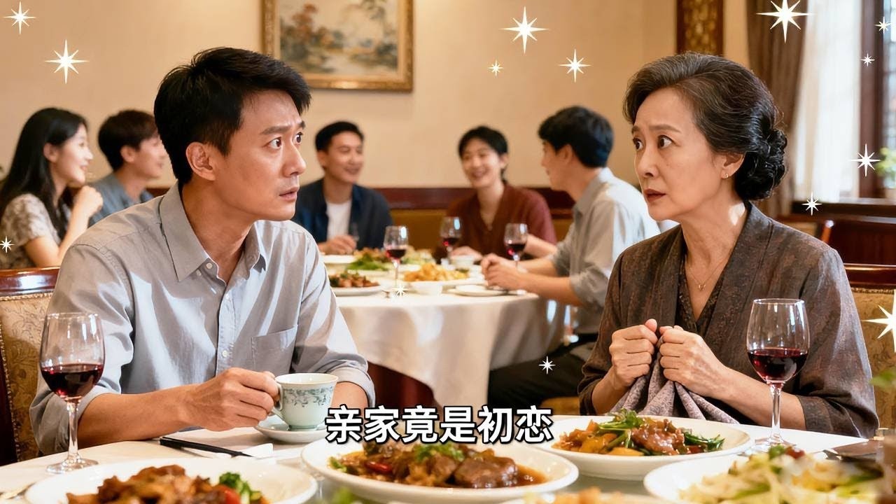 谁懂啊！和亲家母对视瞬间，发现是当年的初恋 —— 真是绝了！#内容过于真实 #搞笑 #沙雕 #内涵段子 #正能量