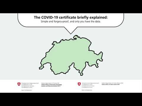 The COVID-19 certificate briefly explained