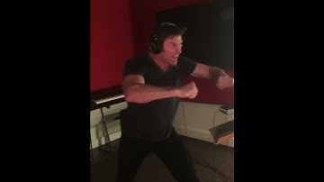 Hugh Jackman Doing ADR For Logan [Must See]